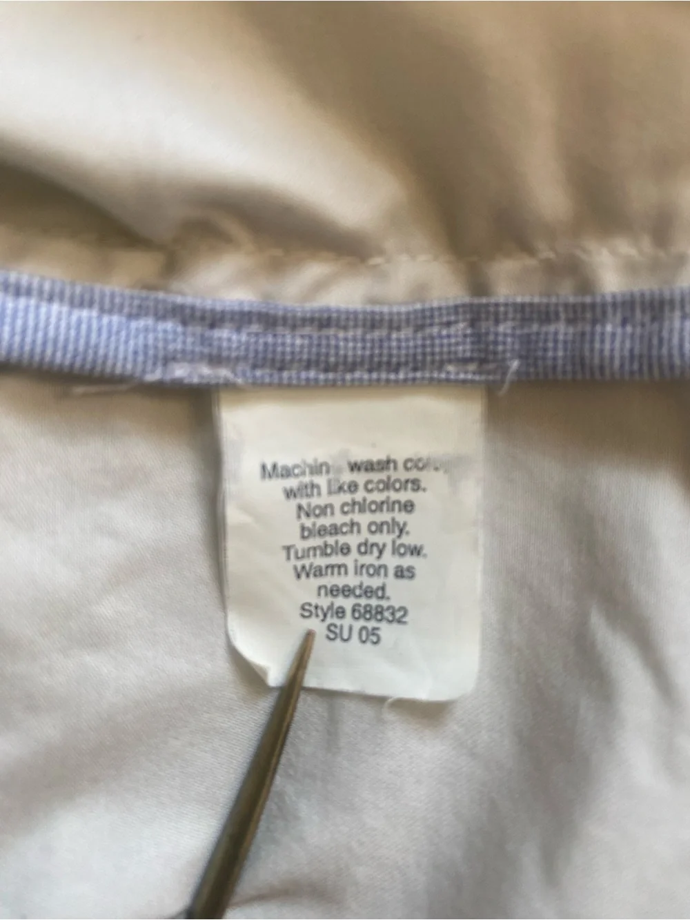 J.Crew Lightweight  Chore Jacket 100% Cotton Standing Collar Natural (ptp 22”) M